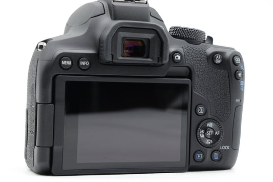 Canon EOS Rebel T8i Camera Body Only - Near Mint - SC: Under 1000
