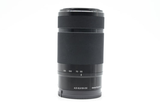 Sony E 55-210mm F4.5-6.3 OSS Lens - Excellent Plus