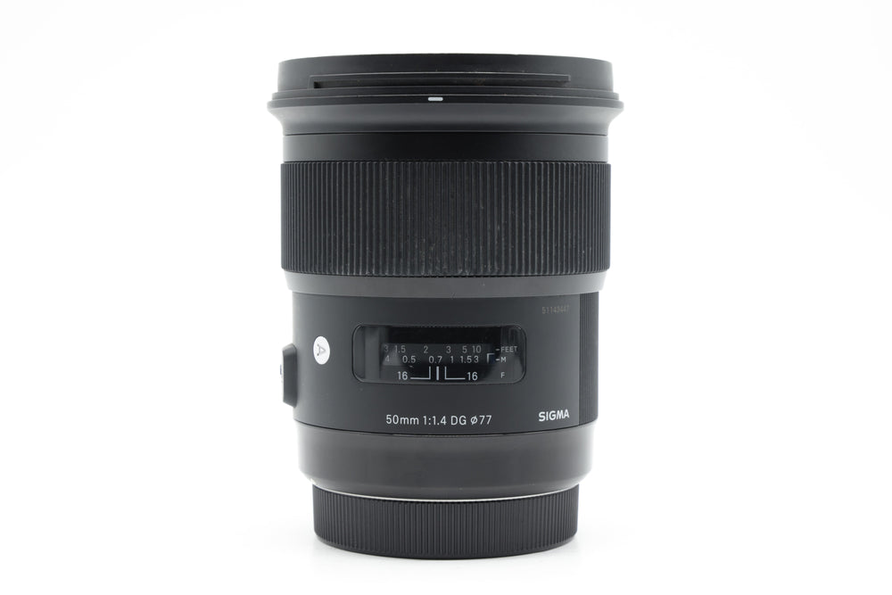 Sigma 50mm F1.4 DG HSM Art Lens Canon EF Fit - Good