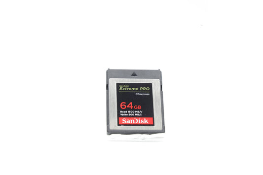 SanDisk 64GB Extreme PRO CFexpress Card Type B Memory Card - Excellent Plus