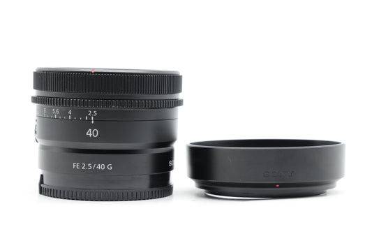Sony FE 40mm F2.5 G Lens - Excellent Plus