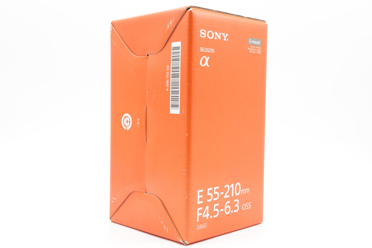 Sony E 55-210mm F4.5-6.3 OSS Lens - Excellent Plus