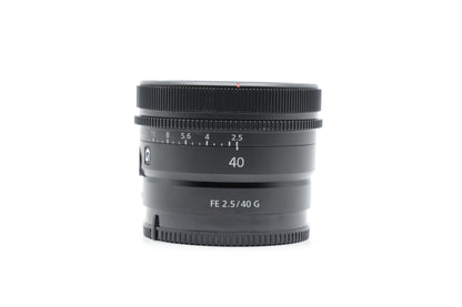 Sony FE 40mm F2.5 G Lens - Excellent Plus