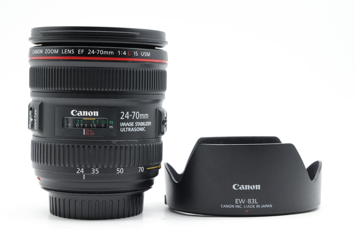 Canon EF 24-70mm f/4L IS USM Lens - Excellent