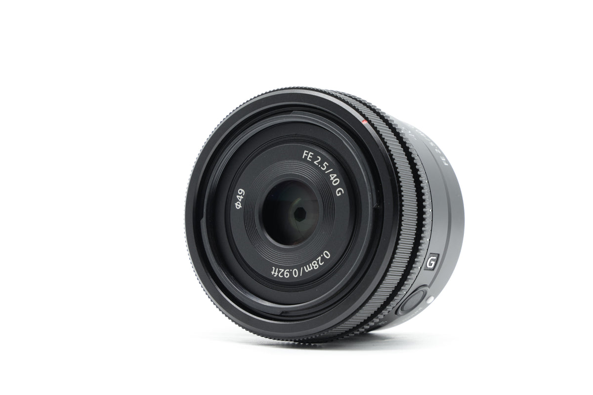 Sony FE 40mm F2.5 G Lens - Excellent Plus
