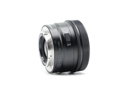 Sony FE 40mm F2.5 G Lens - Excellent Plus