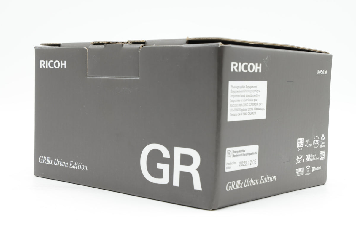 Ricoh GR IIIx Urban Edition Compact Camera - Good - SC: 2945