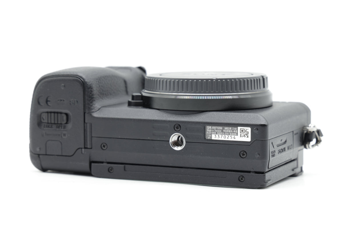 Sony Alpha 6400 Camera Body Only - Excellent Plus - SC: 1696